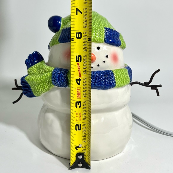 Scentsy Holiday Collection Snowman Cookie Jar festive Christmas Retired - Picture 10 of 10